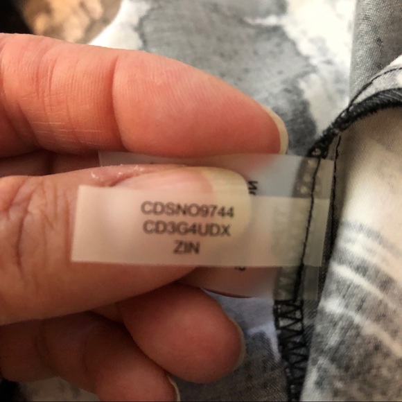 Calvin Klein X Back Fit Flare Black Pink Dress 10 - Picture 5 of 7